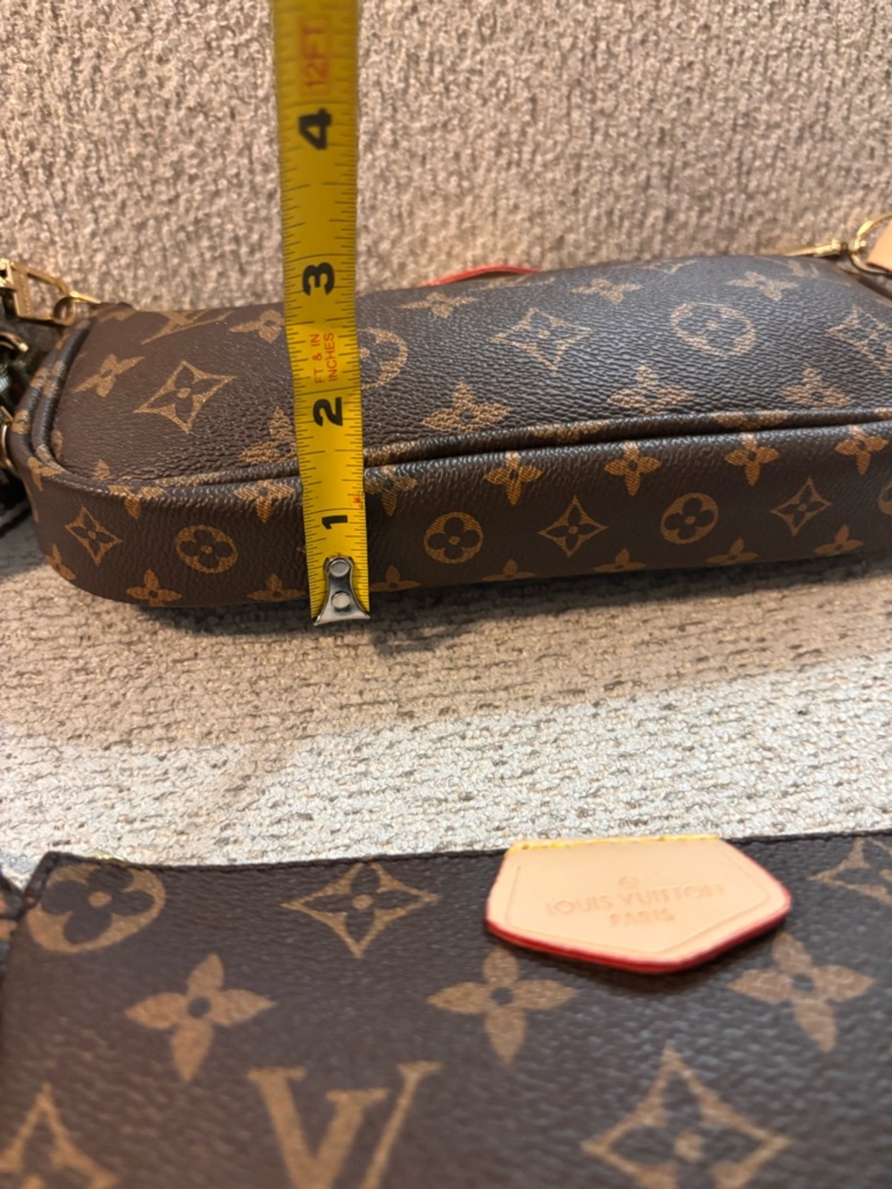 FASHION Elegant Monogram Multi-Pochette Shoulder Bag - Picture 14 of 17